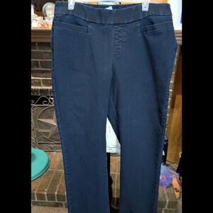 Classic Navy Straight Leg Jeans